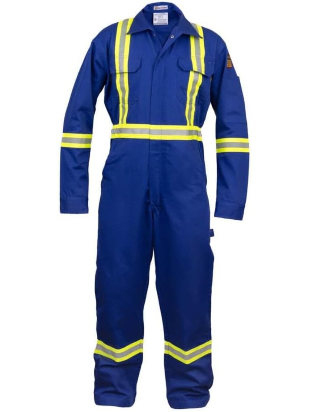 Flame Resistant High Visibility Coverall - Safety Workwear for Men & Women